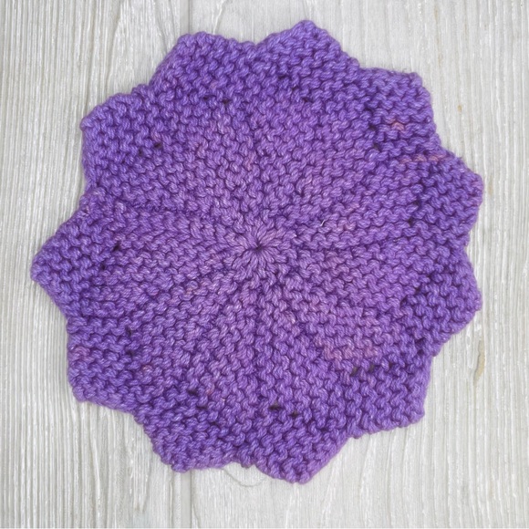Crochet / knit yarn craft hot pads / trivets bundle of 14 handmade crafts diy - Picture 11 of 16